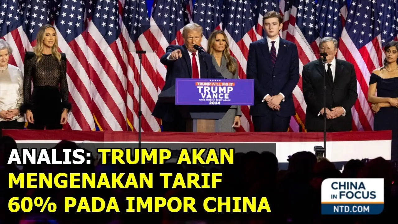 Trump akan Mengenakan Tarif 60% pada China: Analis