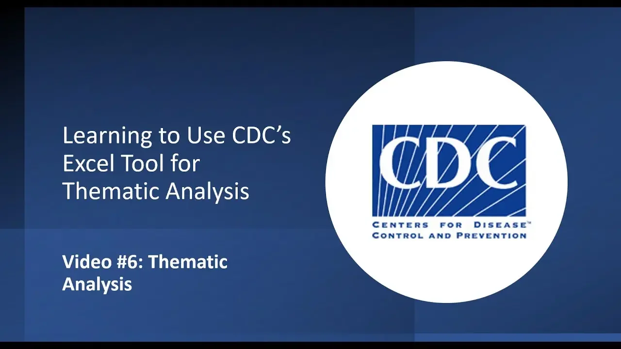 Excel Tool Tutorial #6: Thematic Analysis