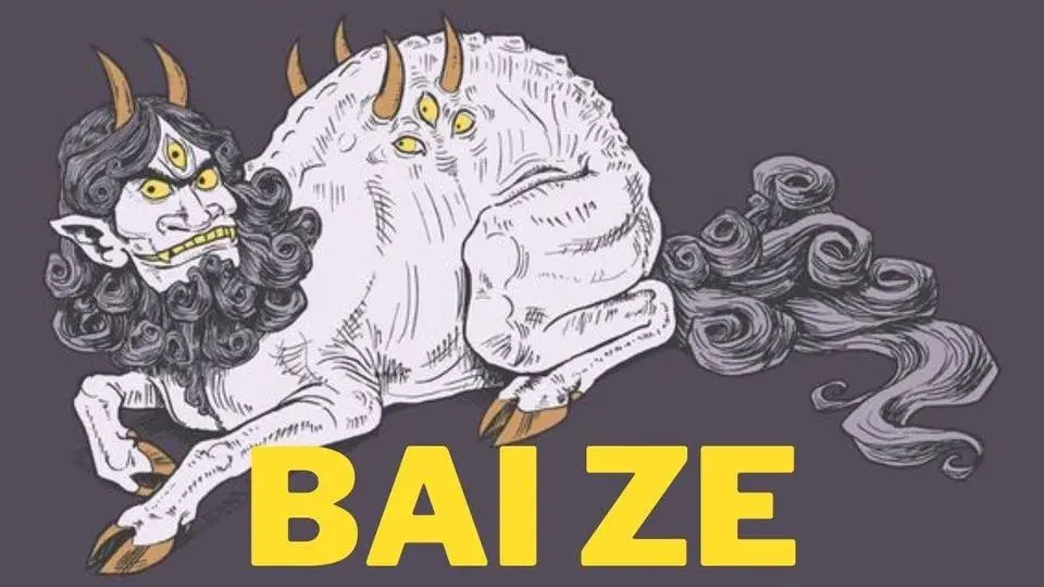 Bai Ze: Chinese mountain monster