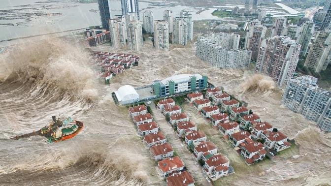 Turkey is Washed Away! Storm Surge and Floods hit Izmir and Antalya