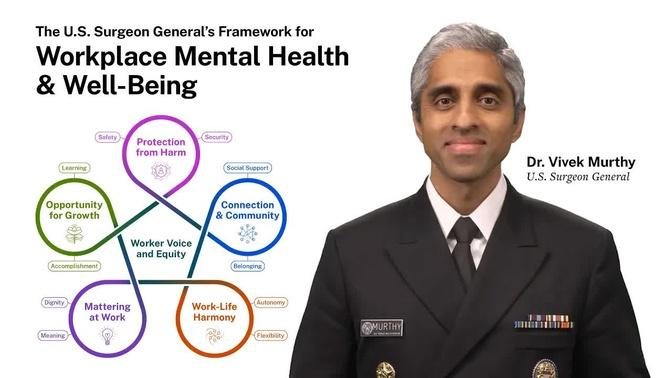 Introducing the Surgeon General’s Framework for Workplace Mental Health & Well-Being | 10.20.22