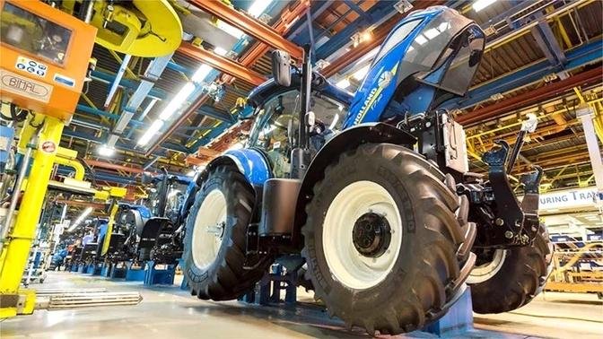 New Holland tractors production - Factories tour