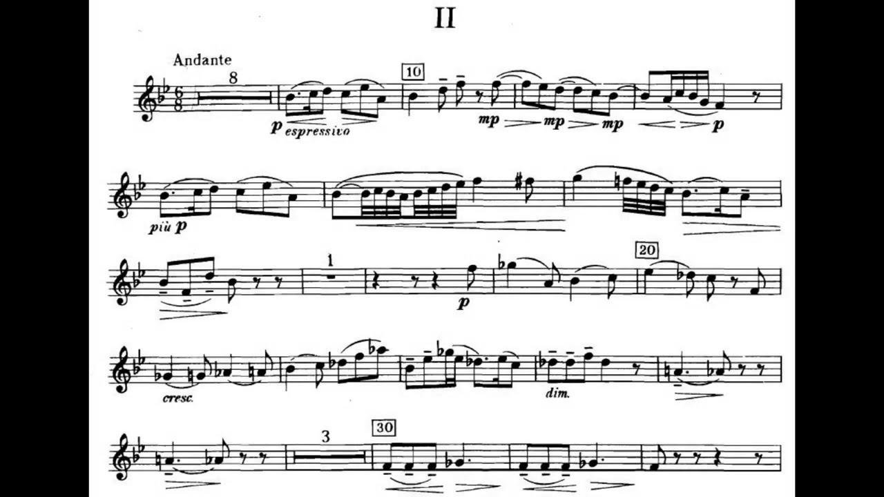 Joseph Haydn - Trumpet Concerto: II. Andante (Hans Gansch)