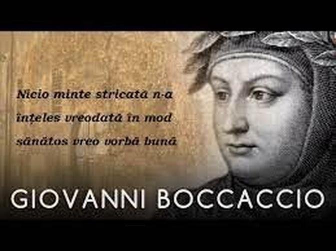 Giovanni Boccaccio this poem