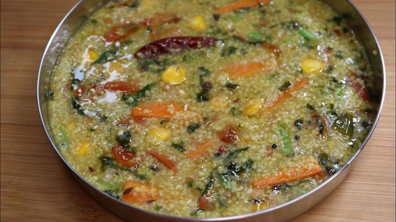 Jowar Khichdi Recipe | Healthy Gluten free Recipe | Weight loss Millet Recipe  | Jonna Rava Kichidi