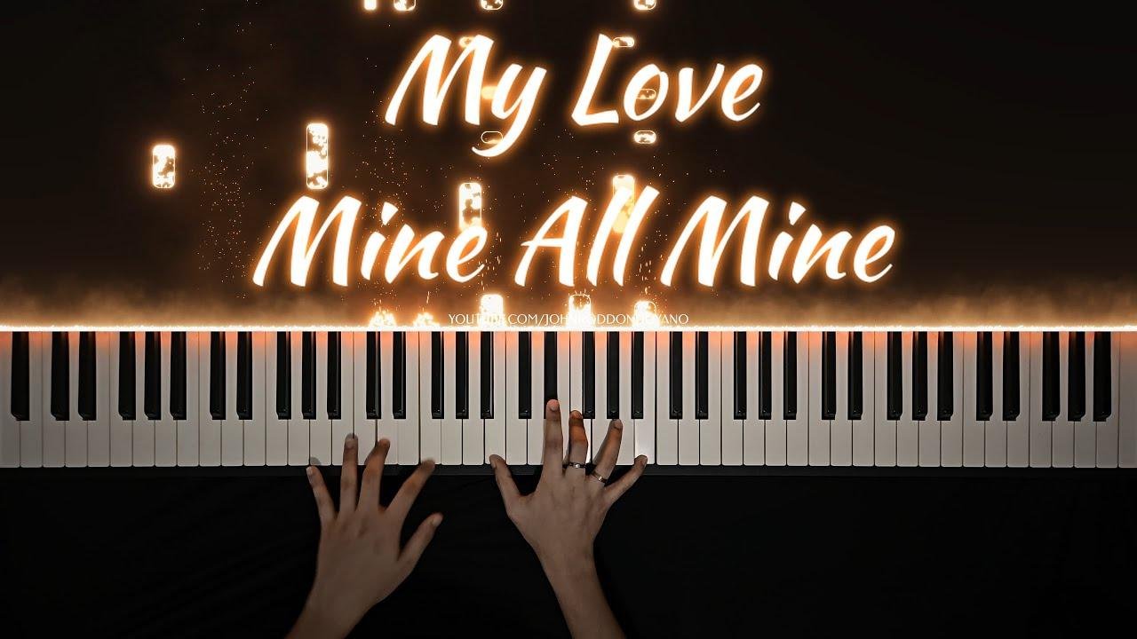 Mitski - My Love Mine All Mine | Piano Cover with PIANO SHEET