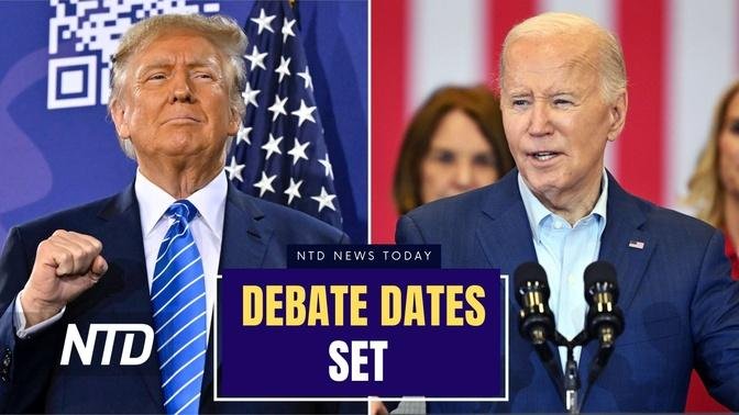 Trump Accepts Biden’s Offer of 2 Debates; Slovakia PM Shot in Assassination Attempt | NTD News Today