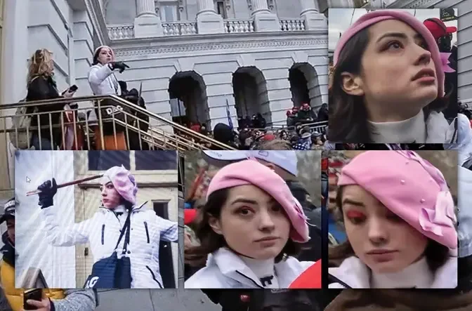 EXCLUSIVE: Is Pink Beret a Jan. 6 Capitol Femme Fatale?