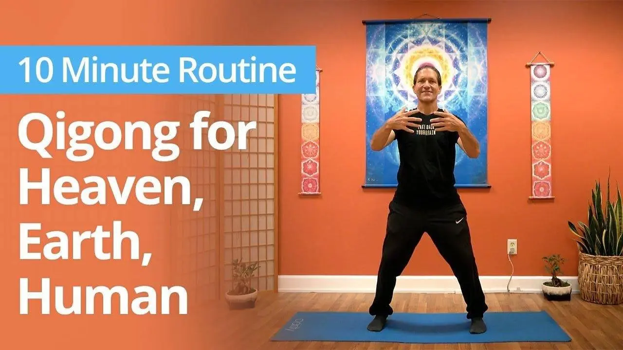 Qigong for HEAVEN, EARTH, and HUMAN | 10 Minute Daily Routines #qigong #qigongforbeginners