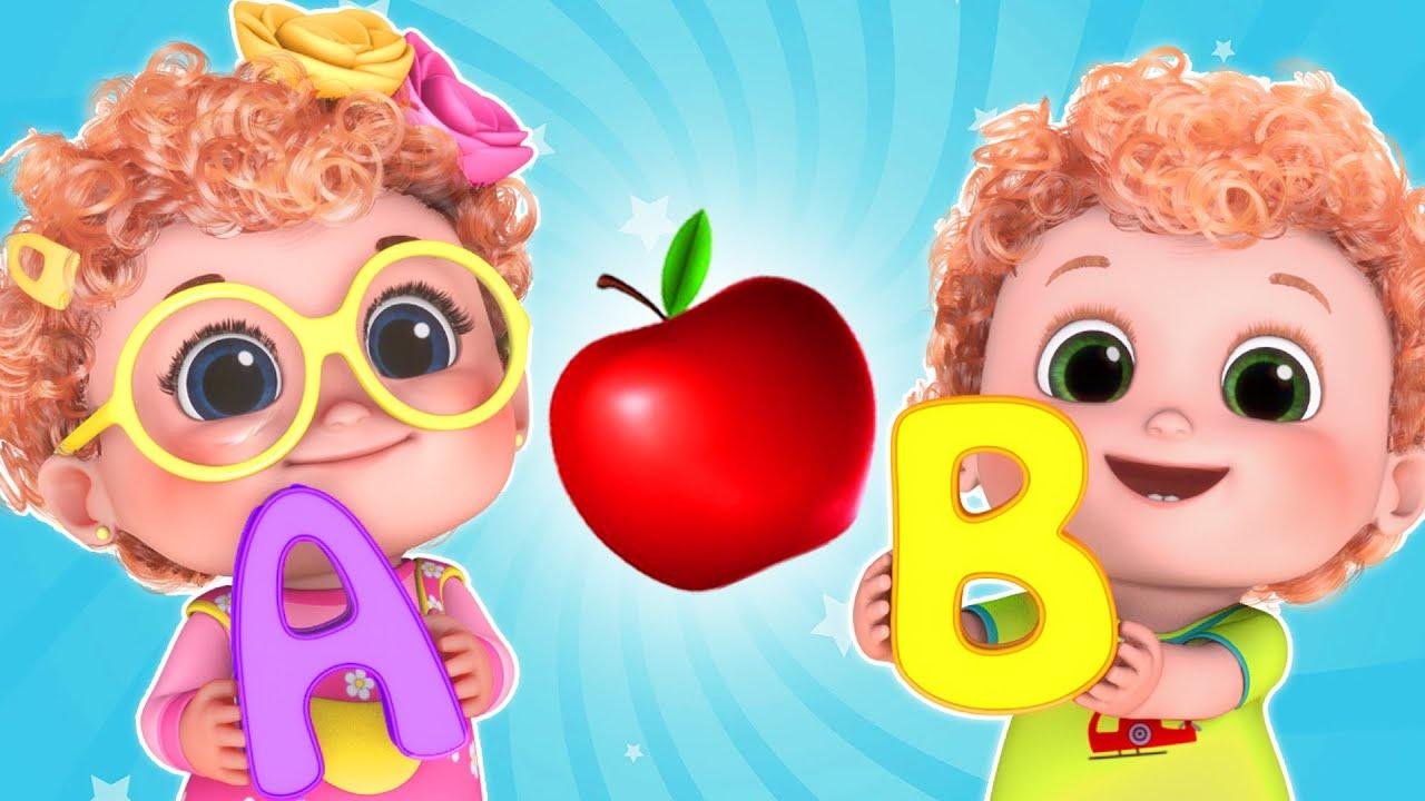 Phonics Song 2 with TWO Words in 3D - A For Airplane - ABC Alphabet Songs with Sounds for Children