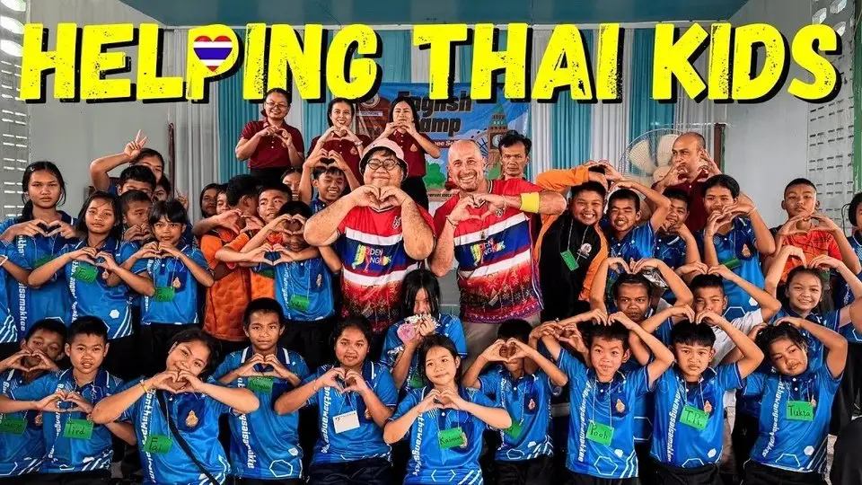 Giving Back in Thailand 🇹🇭 | Teaching Kids, Football & Changing Lives