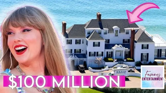 Taylor Swift | Her Iconic Rhode Island Mansion & $100 Million Real Estate | House Tour 2024