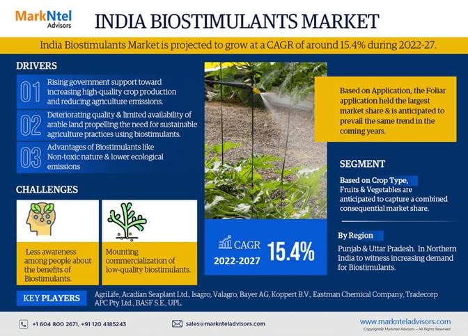 India Biostimulants Market Analysis: Top Segment, Geographical, Leading Company, and Industry Expansion