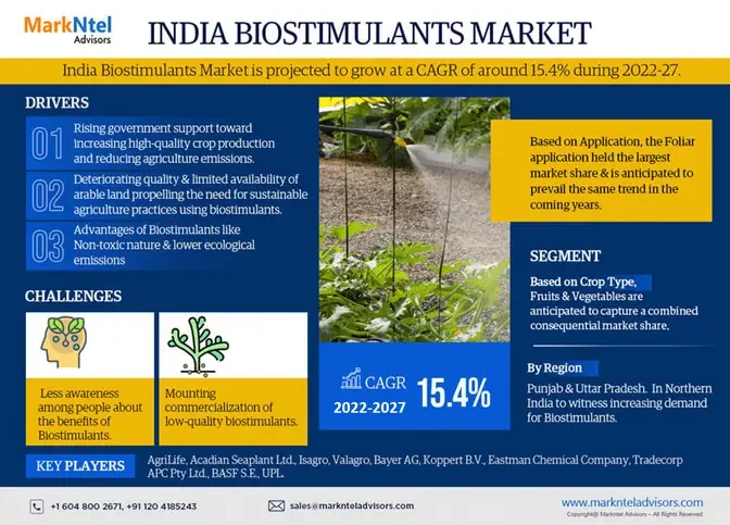 India Biostimulants Market Analysis: Top Segment, Geographical, Leading Company, and Industry Expansion