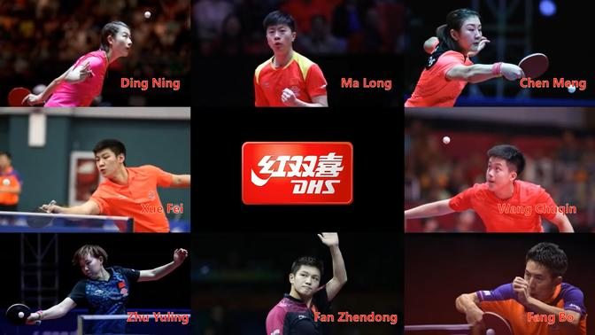 Top 10 Table Tennis Points | Best Of 2019 / Table Tennis Channel