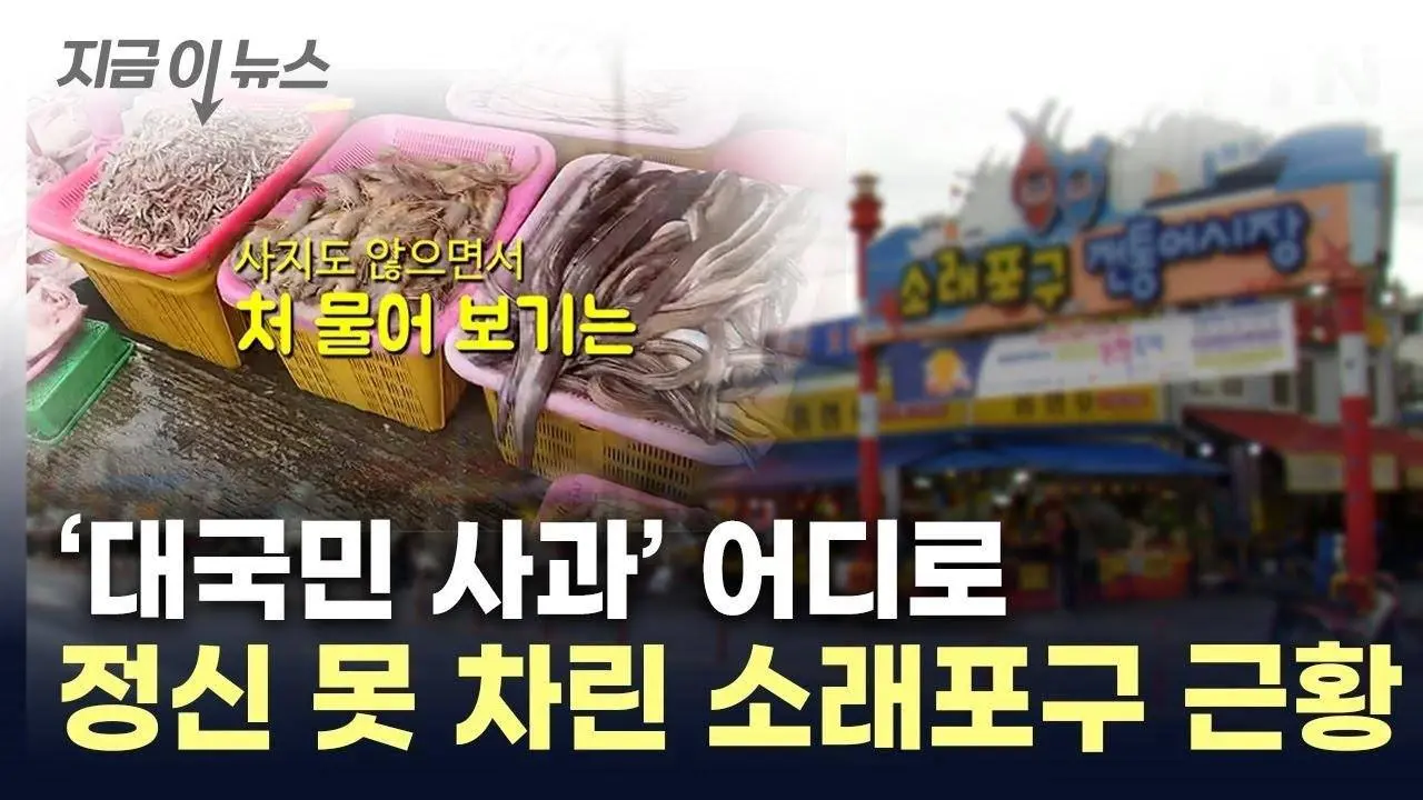 "이게 소래포구 현실"...가격 묻는 손님에 퍼부은 '막말' [지금이뉴스] / YTN