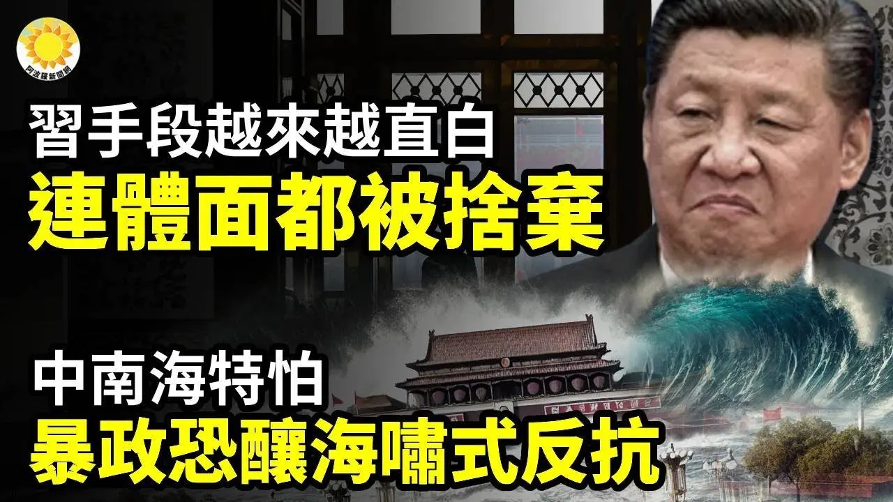 🔥⚔️習近平手段越來越直白，連體面都被捨棄了🌊💥中南海特怕！如果中國人能這樣 會成為一場中共暴政的海嘯🕵️‍♂️🇰🇷驚爆： 韓前總統文在寅向中共泄密 監察院展開調查【阿波羅網CA】