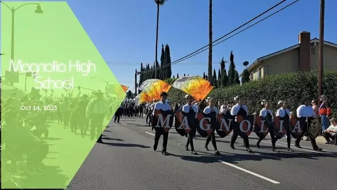 Magnolia High School on Placentia Heritage Festival (10/14/23)