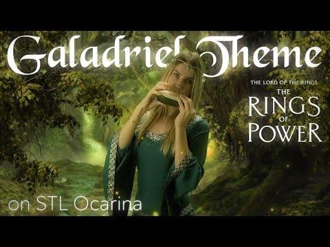 Galadriel Theme from The Rings of Power on the New STL Spring Ocarina