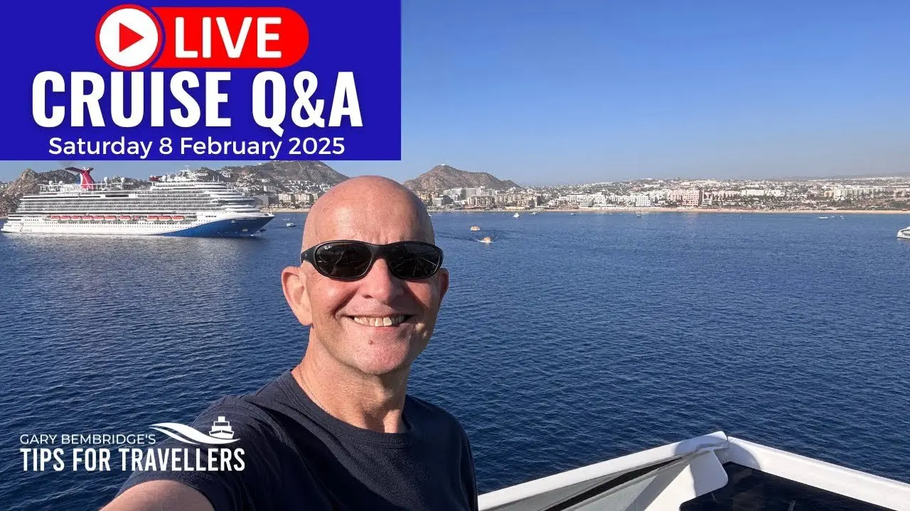 Cruise Q&A Live: Saturday 8 February 2025: 9am PT / Noon ET / 5pm UK