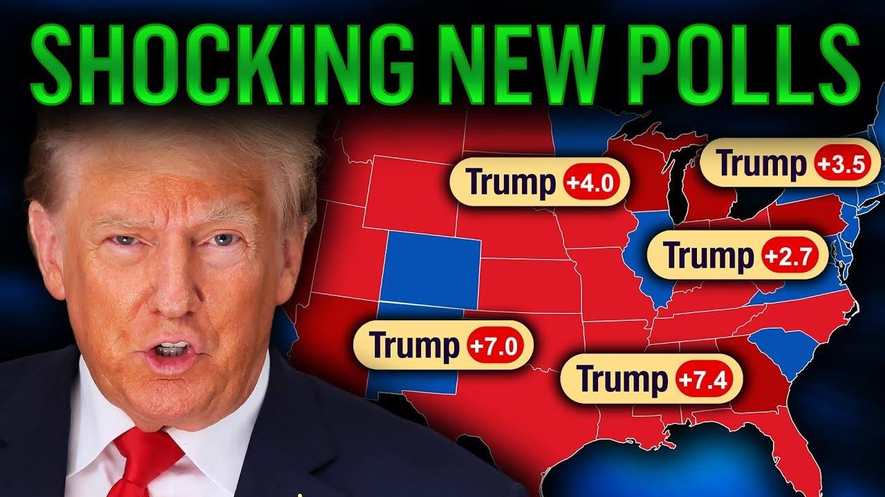 2024 Election Map Based On The Latest Polls | Trump vs Biden vs RFK Jr.