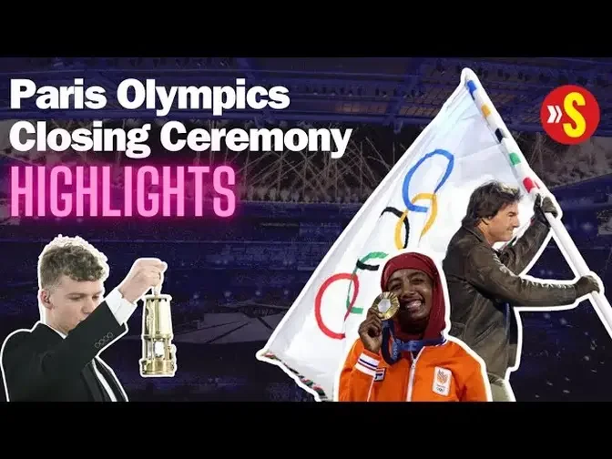 Paris Olympics 2024 Closing Ceremony Highlights_ Over to LA 2028, Tom Cruise, Billie Eillish perform