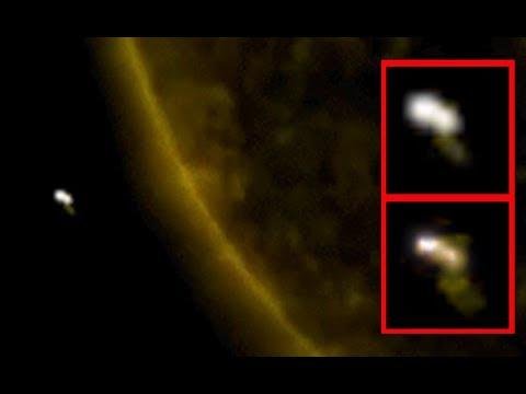 Big UFO Near Our Sun In NASA Satellite Image, Nov 12, 2018, UFO Sighting News.