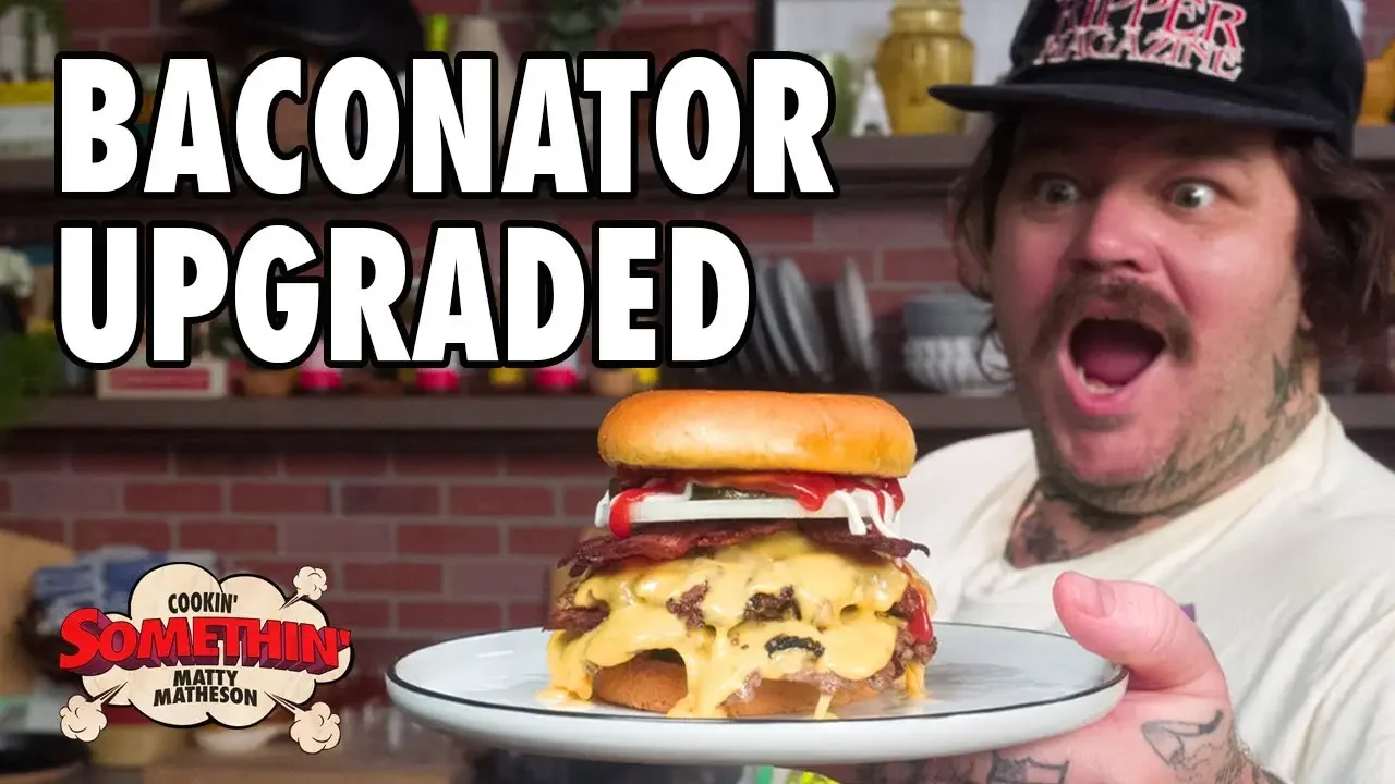 Triple Decker Homemade Baconator | Cookin' Somethin' w/ Matty Matheson