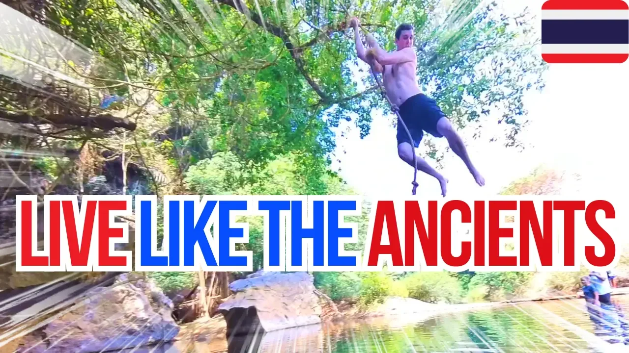 First Time on a Bamboo Raft Enjoying Scenic Views Like the Ancients... Wait, We're Stuck? 🤣