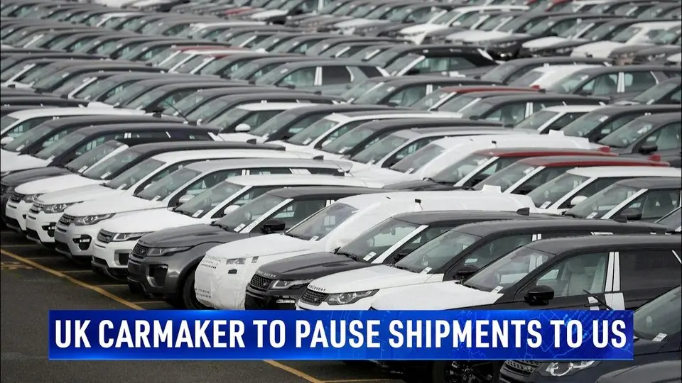 Jaguar Land Rover to Pause Shipments to US in April as It Develops Post-tariff Plans