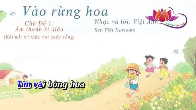 [KARAOKE] VÀO RỪNG HOA (BEAT HTS) LỚP 1 - Kết Nối Tri Thức Với Cuộc Sống