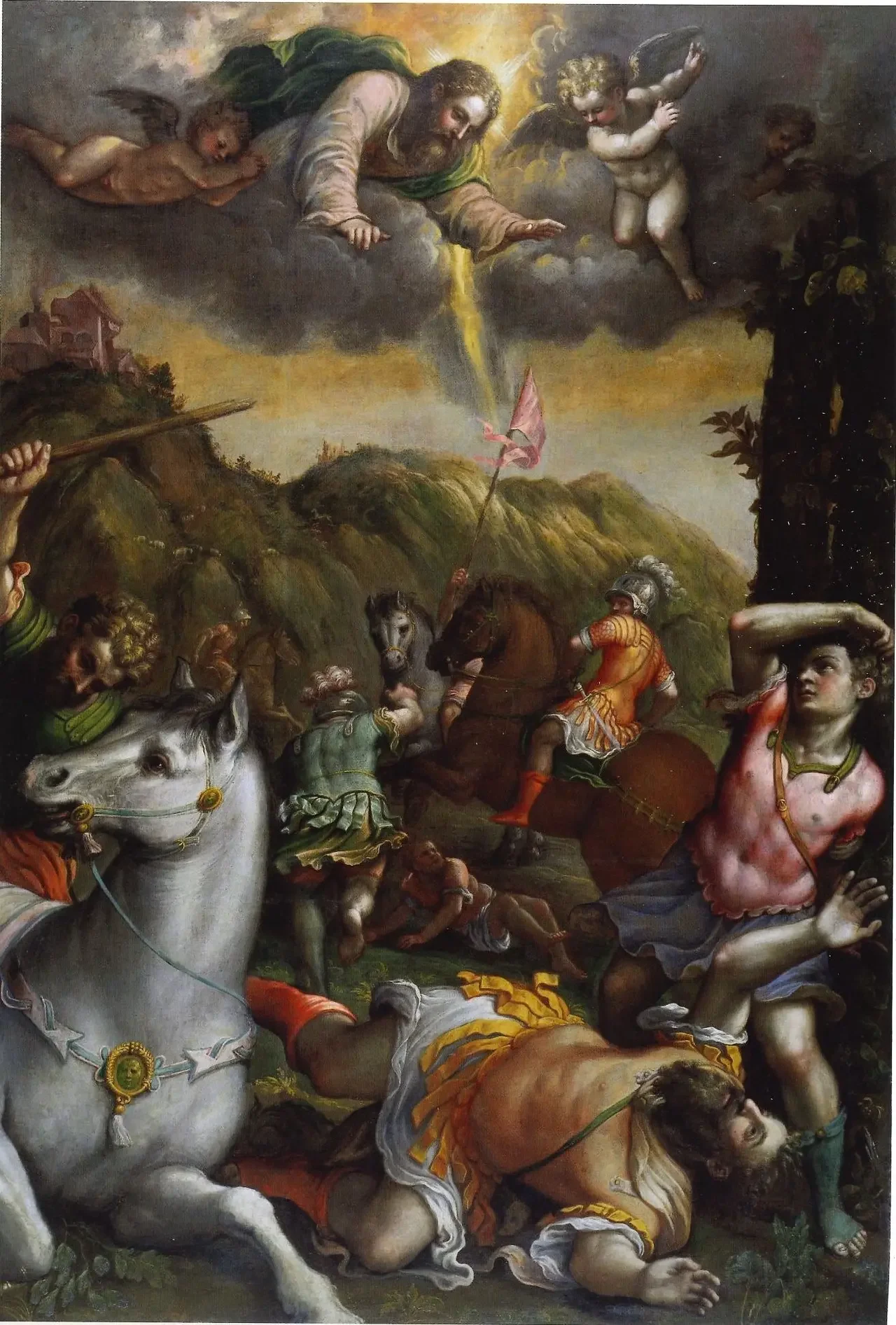 意大利壁畫、素描家 Lattanzio Gambara (1530 - 1574)