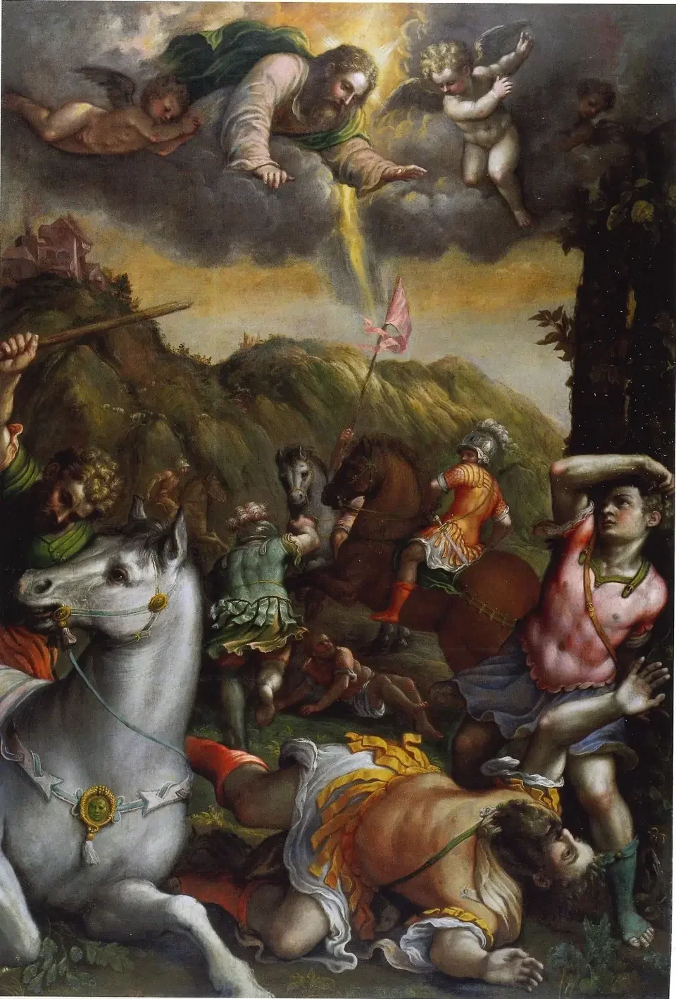 意大利壁畫、素描家 Lattanzio Gambara (1530 - 1574)
