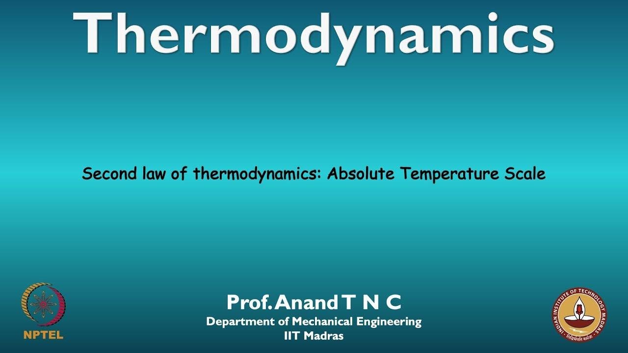 Second law of thermodynamcis: absolute temperature scale