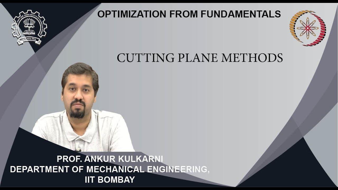Lecture 21C: Cutting plane methods
