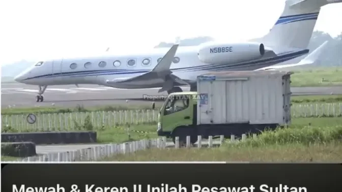 Keaslian Video Jet Pribadi Gulfstream yang Dicarter Kaesang-Erina ke AS Turun dari Bendahara