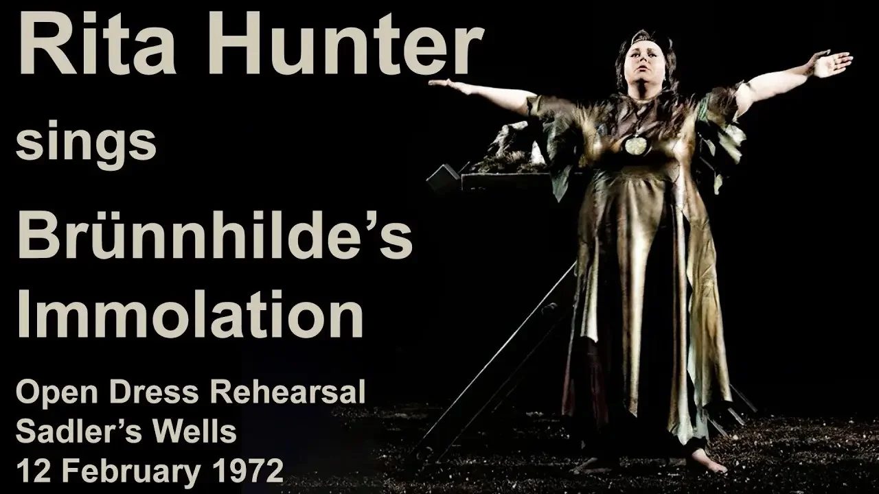 Brünnhilde's Immolation - Open Dress Rehearsal - 12 February 1972