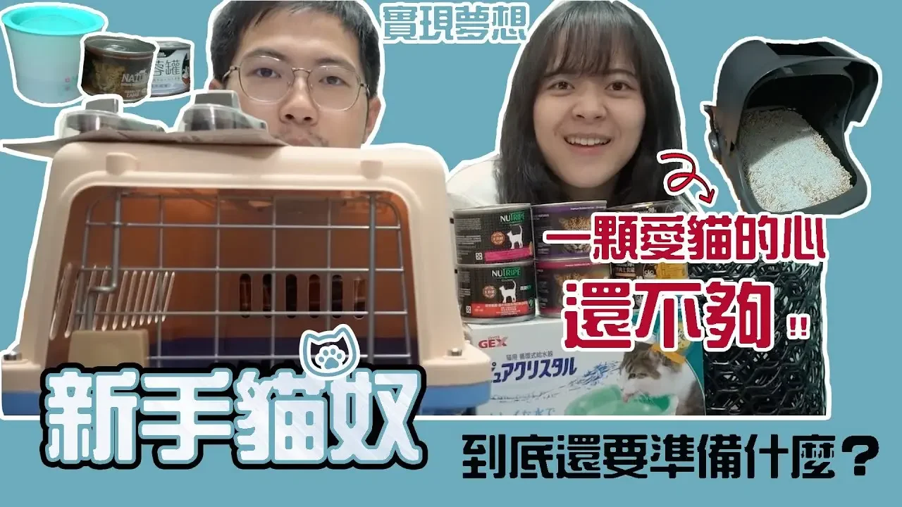 【貓奴生活 Ep.1】新手貓奴上路！該準備些什麼？ | 生活不就是這樣 This is Life