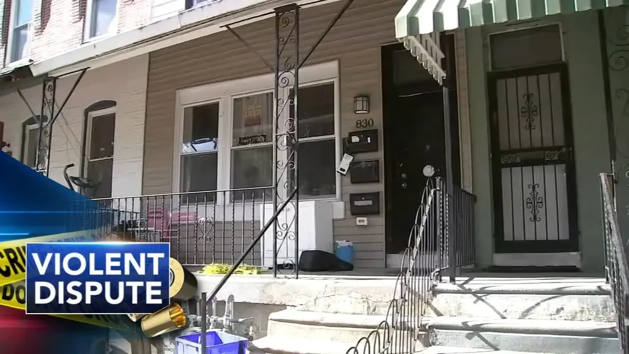 Dispute between neighbors leaves 2 stabbed, 1 shot in West Philadelphia