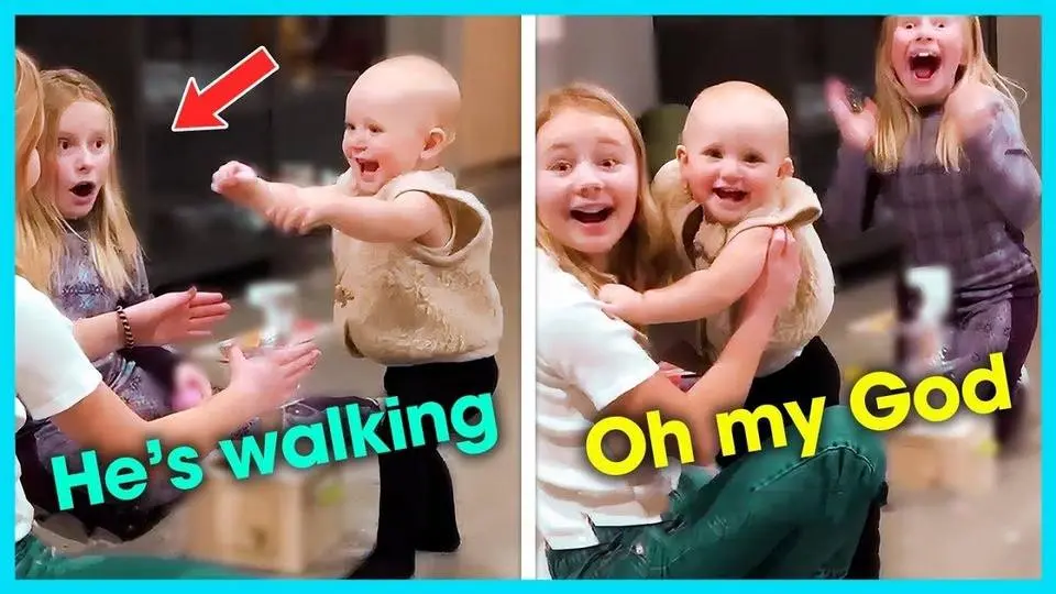 💕 Babies Walking For The First Time #1 | Just Awesome