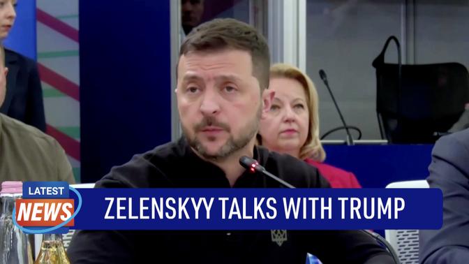 Zelenskyy Says He Had 'Productive' Conversation With Trump