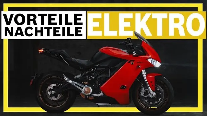 Elektromotorrad - Was taugt es wirklich? Vorteile & Nachteile