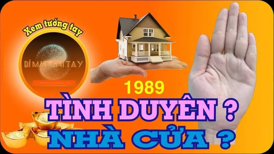 Xem tướng tay - TÌNH DUYÊN - NHÀ CỬA TUỔI 1989 @BIMATCHITAY