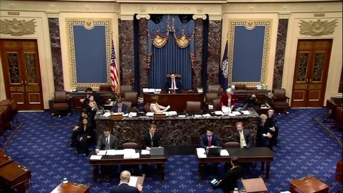 Live: Senate votes on spending legislation which could avert shutdown