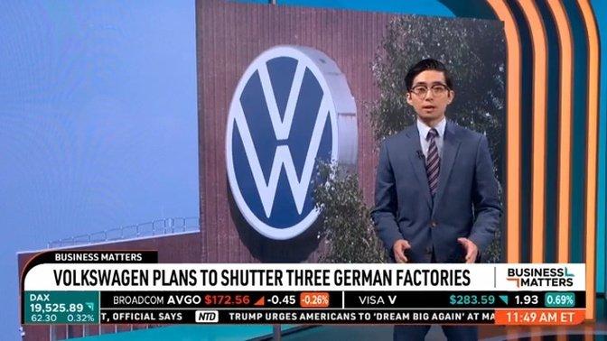 Volkswagen Plans to Shutter Three German Factories