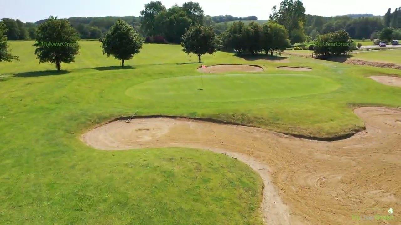 Golf De Loches-Verneuil - drone aerial video - Hole#03