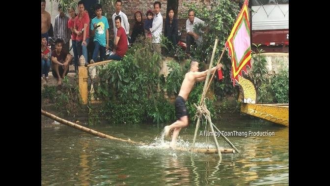 Chuyên gia đi cầu kiều | Lễ hội làng Ngọc Động