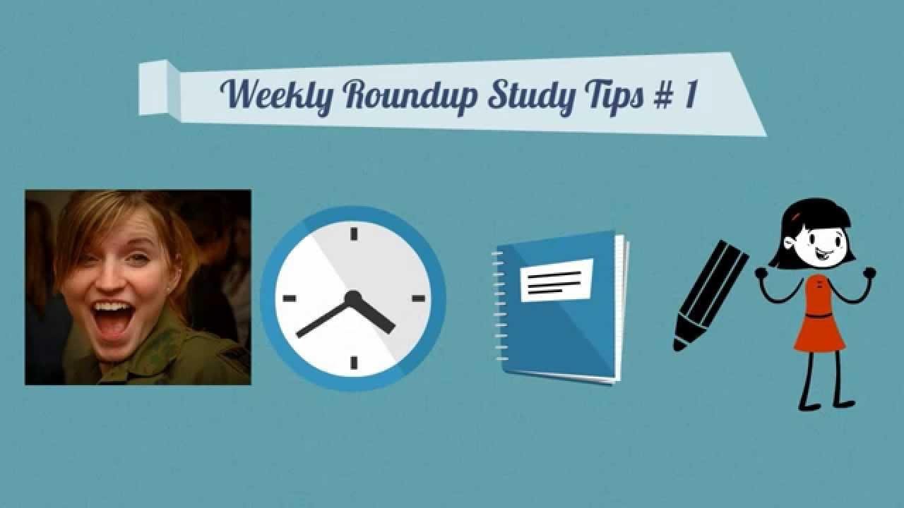 Developing Study Skills/Weekly Roundup 1