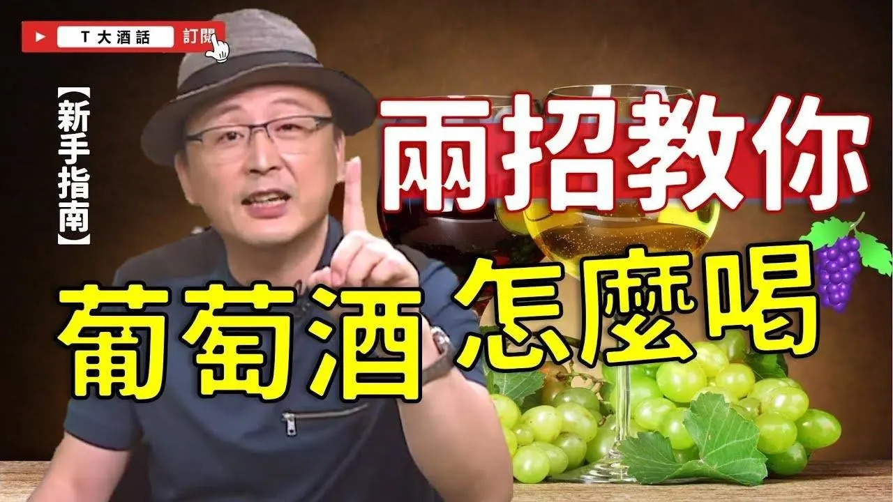 【葡萄酒新手】兩招教你葡萄酒應該怎麼喝！｜Ｔ大酒話｜第33集