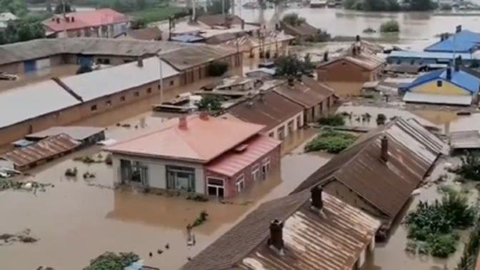 黑龍江4條江河發洪水 尚志被淹 有村莊失聯（視頻）